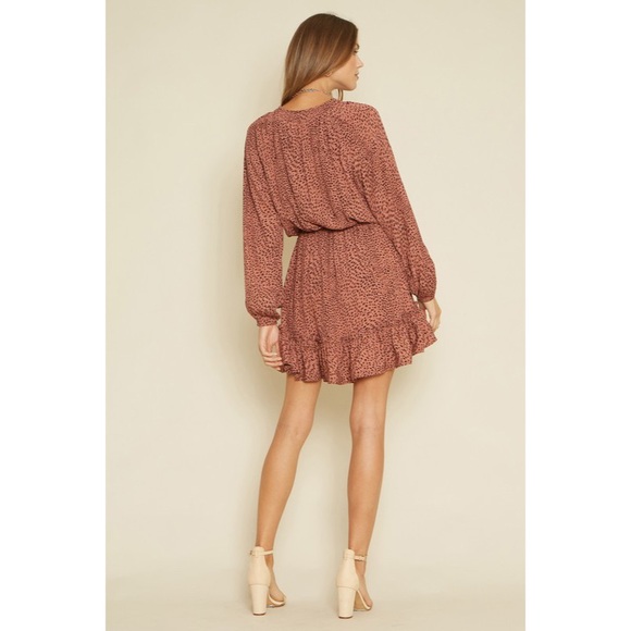 SPOTTED IN A CROWD RUFFLE DRESS - Picture 3 of 6